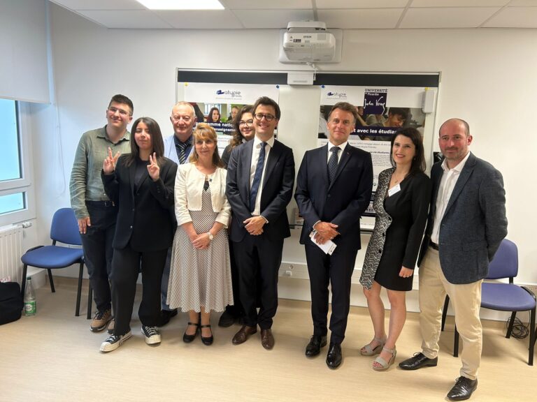 EVOSST Highlighted During the Visit of French President Emmanuel Macron to the Institute for Neurodevelopmental Disorders in Amiens